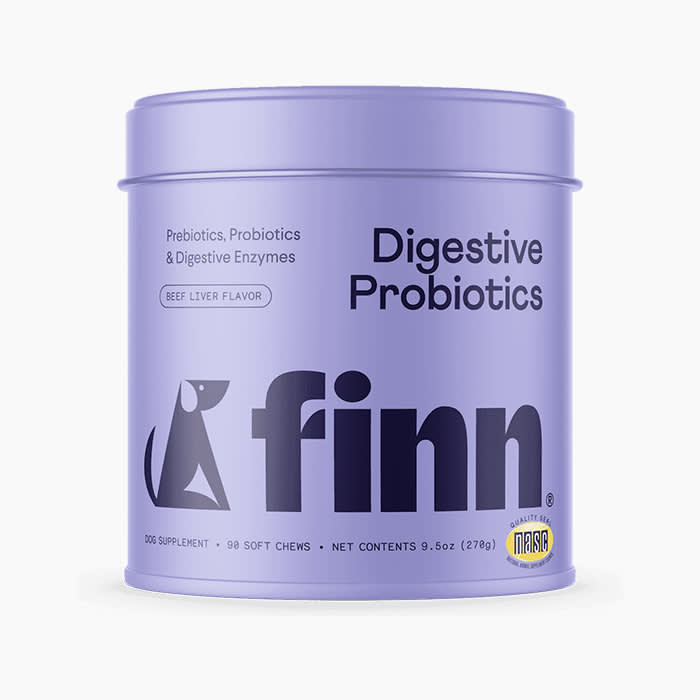 probiotics in purple tub