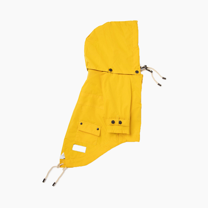 yellow raincoat
