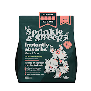 Sprinkle & Sweep Pet Mess & Odor Cleanup