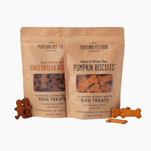 Portland Pet Food Gingerbread & Pumpkin Gluten Free Dog Treats