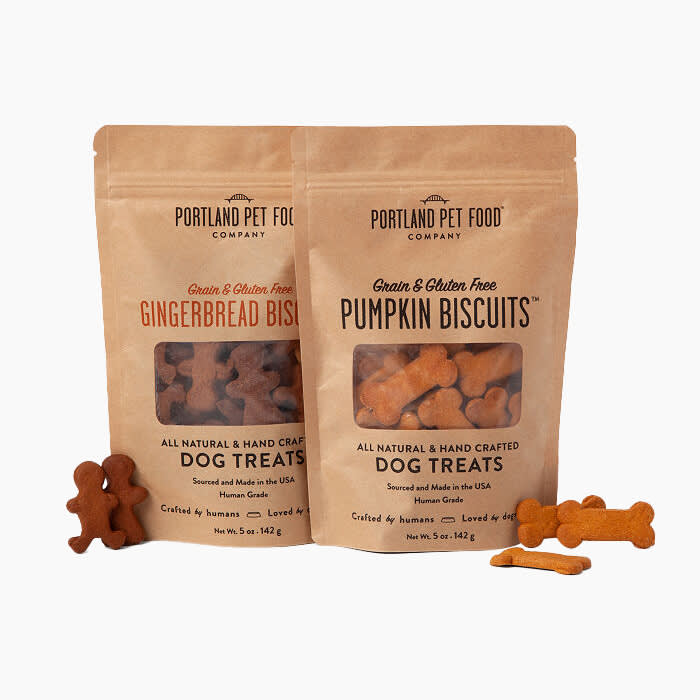 Portland Pet Food Gingerbread & Pumpkin Gluten Free Dog Treats