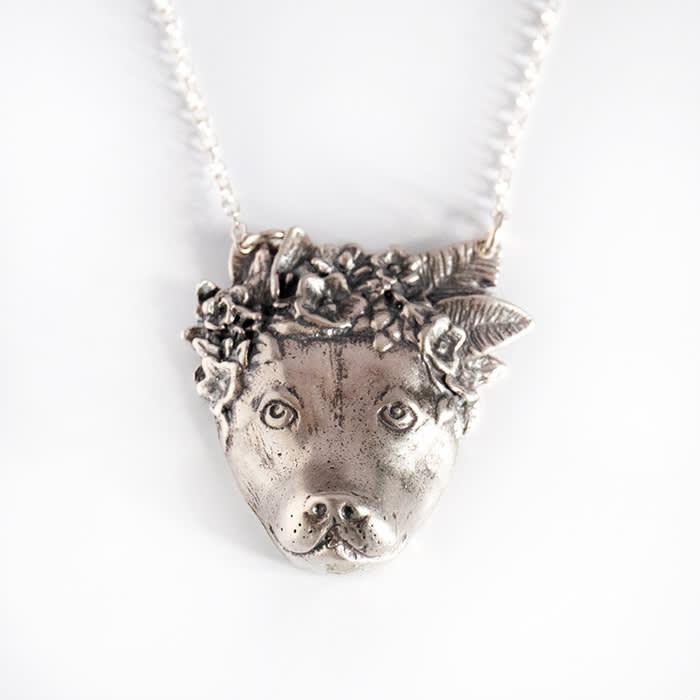 the dog necklace