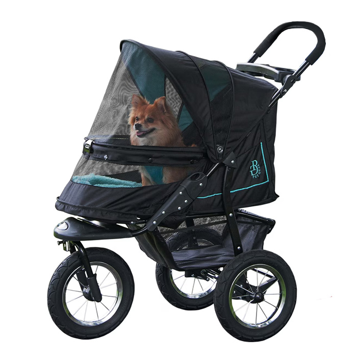 Pet Gear No-Zip Push Button Pet Stroller 