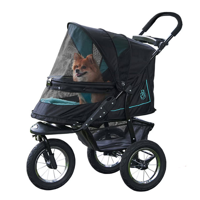 Pet Gear No-Zip Push Button Pet Stroller