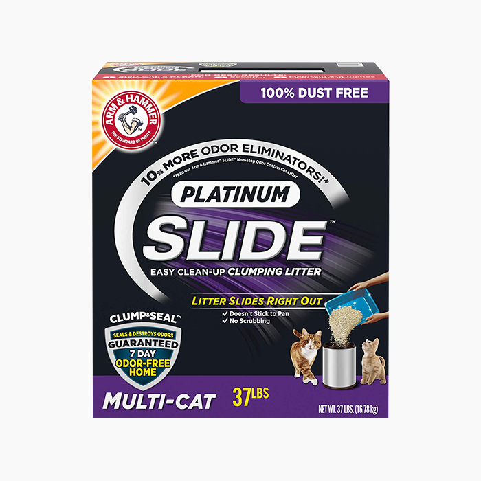 the litter in a black box