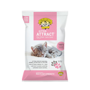 Dr. Elsey's Kitten Attract Clumping Clay Cat Litter, 20-lb bag