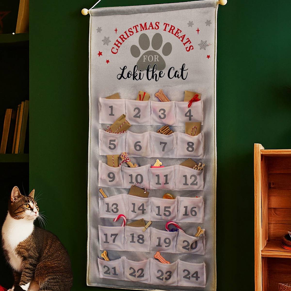 Next Personalised Felt Advent Calendar by PMC