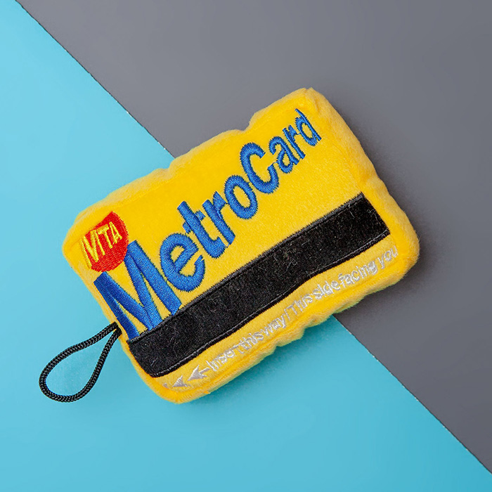 MTA MetroCard Plush Toy, FAB DOG