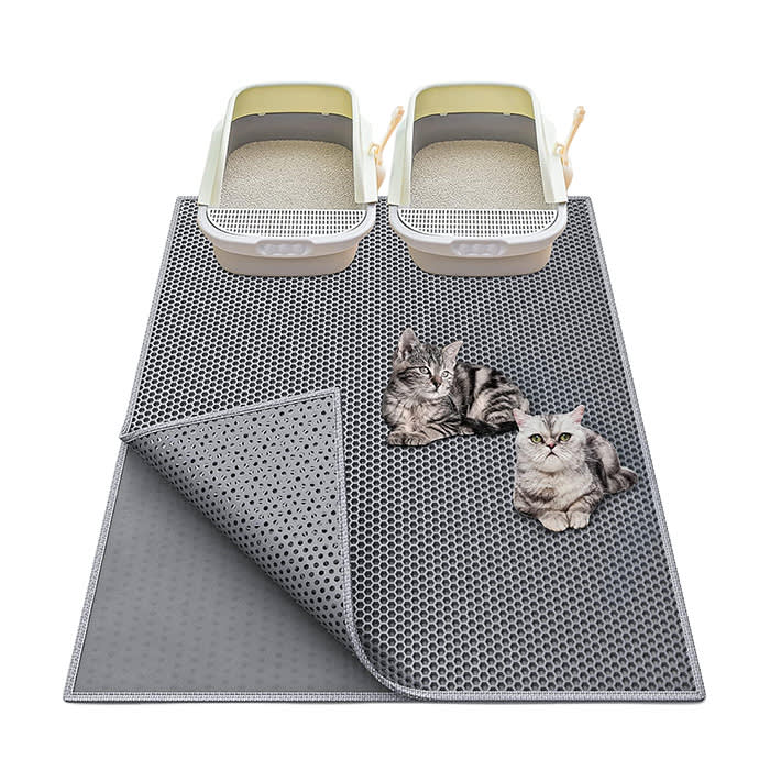 Waretary Cat Litter Box Mat