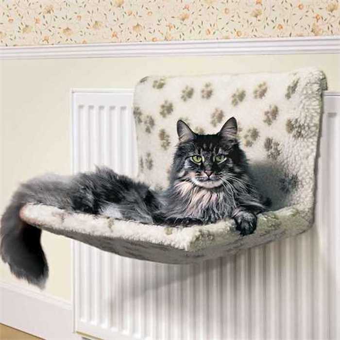 Danish Design Kumfy Kradle Radiator Bed Paw Print