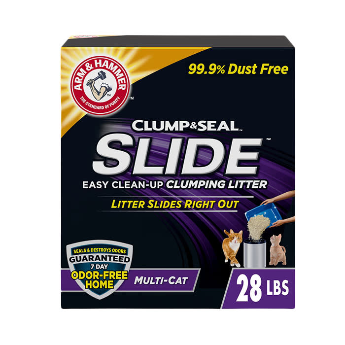 Arm & Hammer Litter Slide Multi-Cat Scented Clumping Clay Cat Litter