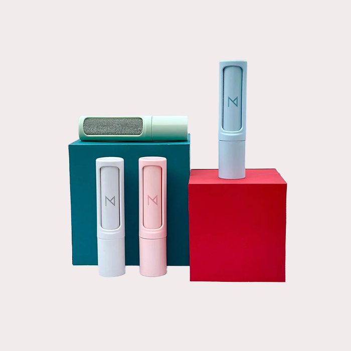 the cat hair removal tool in four colors