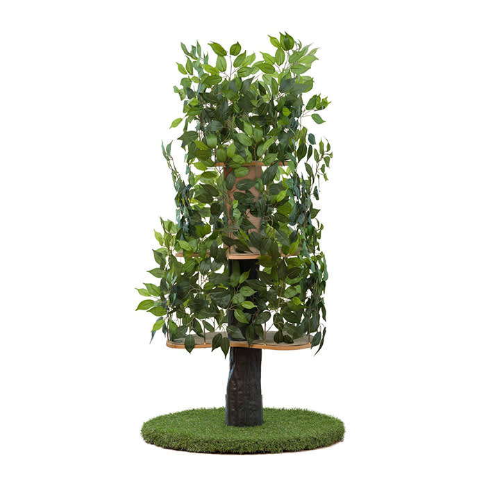 On2Pets 60-in Large Round Modern Cat Tree