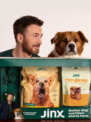 Chris Evans Jinx tenders promo bag 