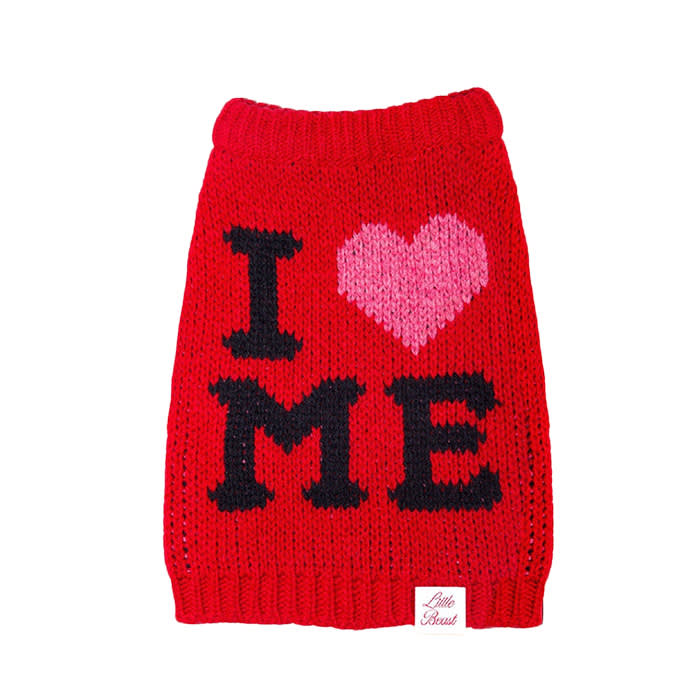 Little Beast I Love Me sweater