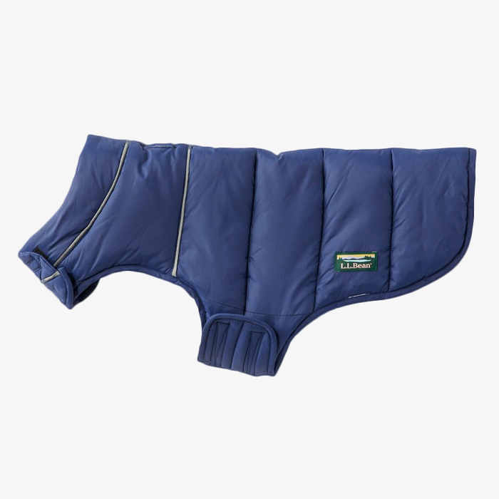 navy puffer jacket for dogs
