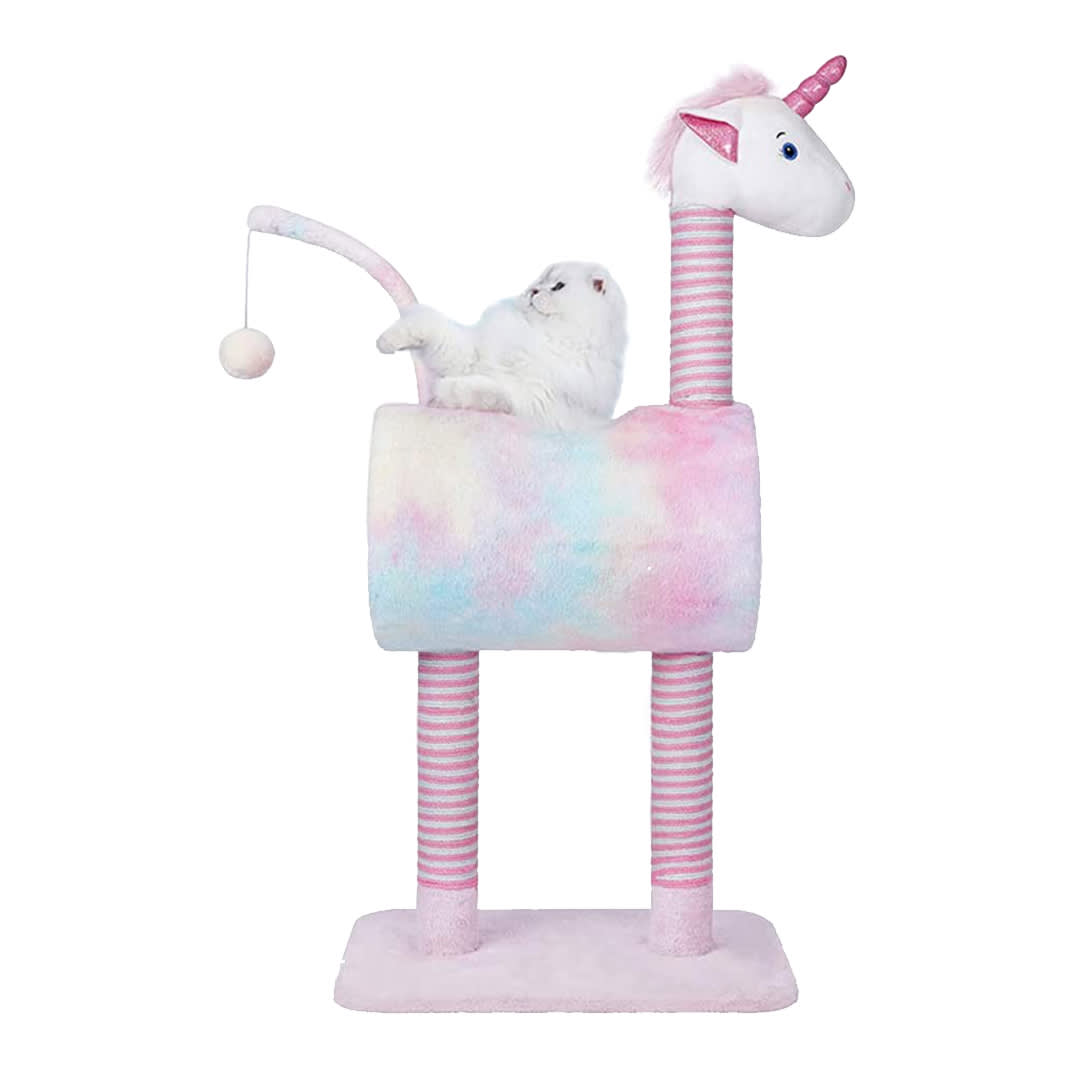 Tofern Unicorn Cat Tree Condo
