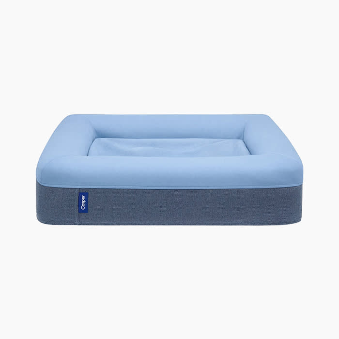 blue casper dog bed