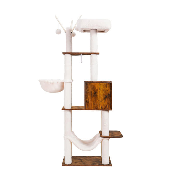 Hey-brother Wooden Cat Tree