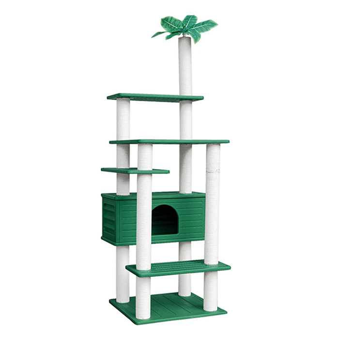 Maohegou 74 Inches Tall Outdoor Weatherproof Cat Tower