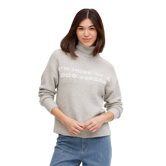 I'm more of a dog person sweater