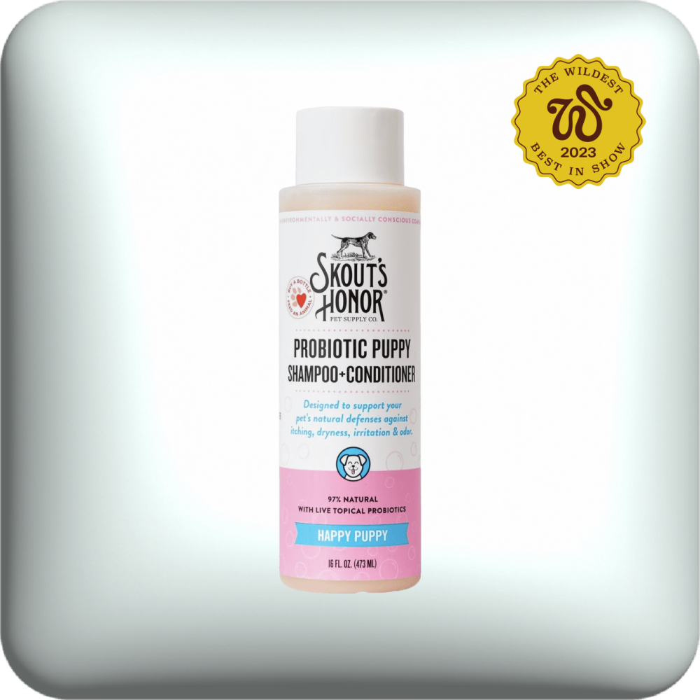 skout's honor probiotic puppy shampoo