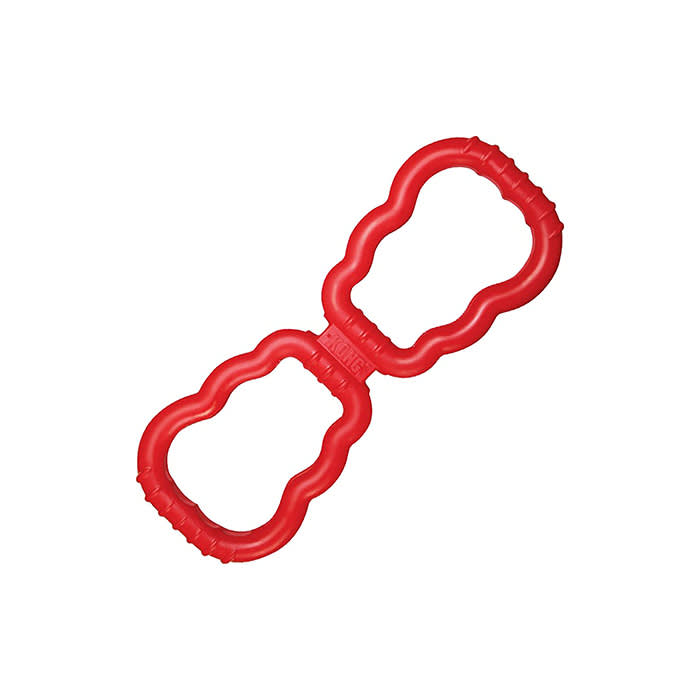 red figure eight tug toy