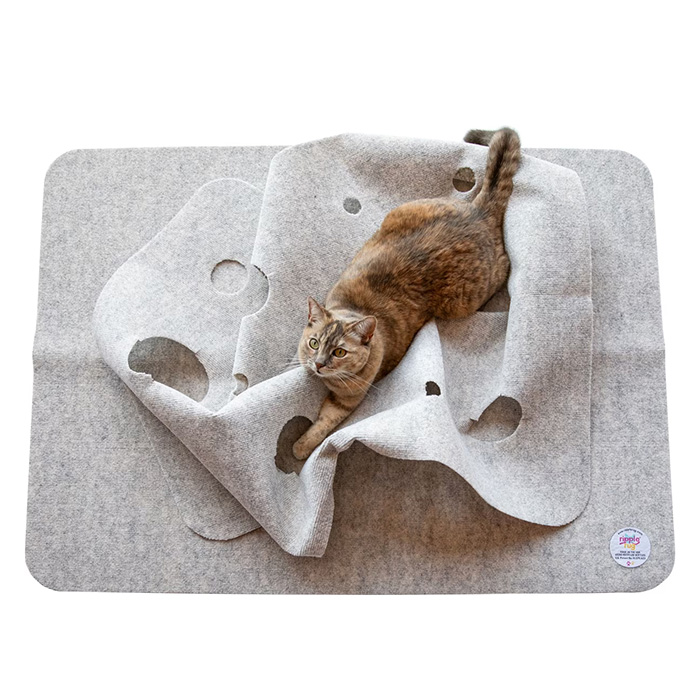 SnugglyCat Ripple Rug Cat Activity Play Mat