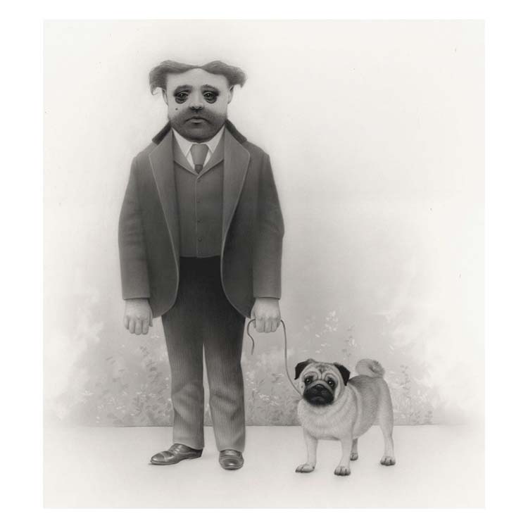 travis louie and his pug