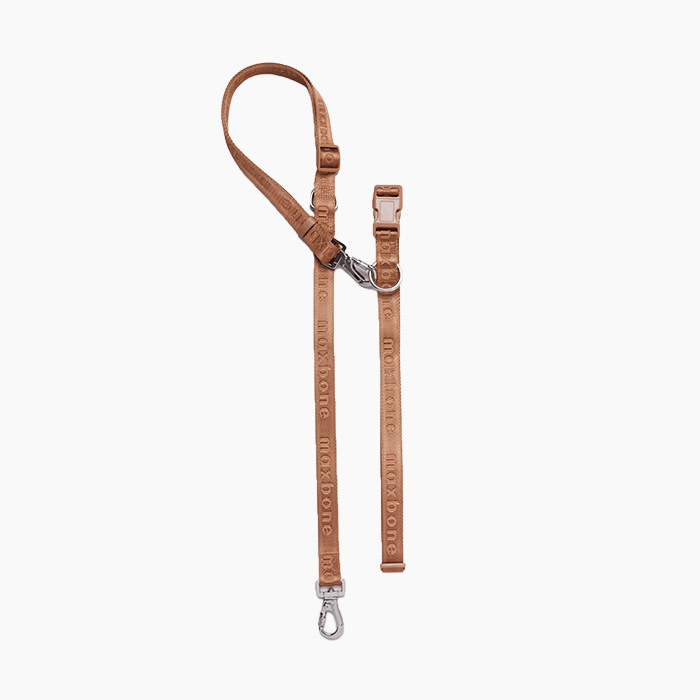 the maxbone leash in brown