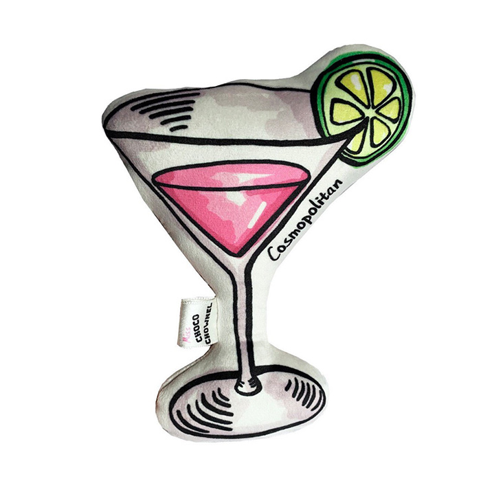 Cosmopolitan Squeak Toy With a Twist of Lime, Etsy