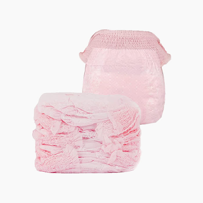 pink cat diapers