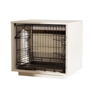 The 2-in-1 Luxury Dog Bed And Crate