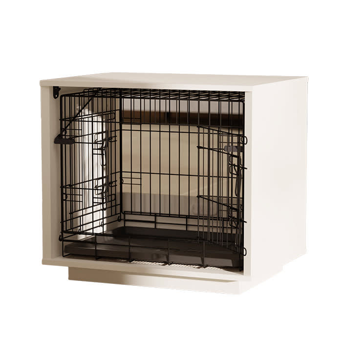 The 2-in-1 Luxury Dog Bed And Crate