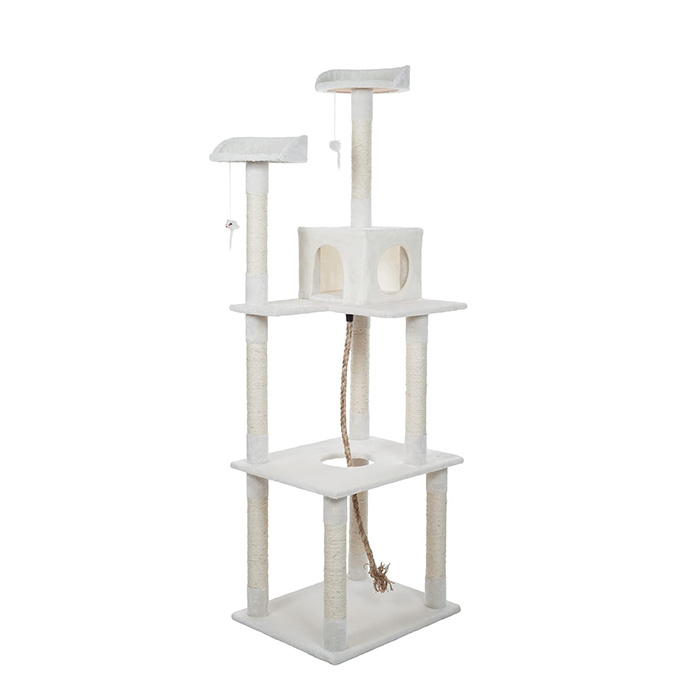 6 foot cat tower for indoor cats