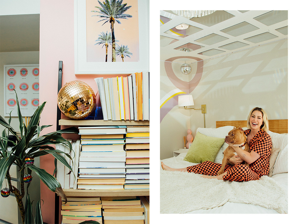 Kelsey Darragh with her dog