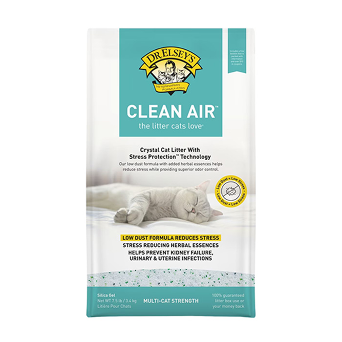 Dr. Elsey’s Clean Air Stress Reducing Crystal Cat Litter