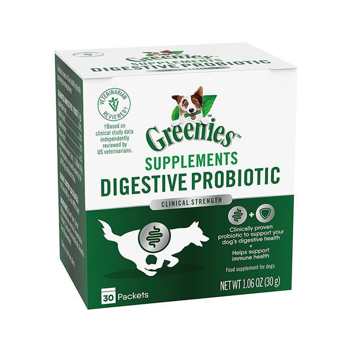 Greenies Digestive Probiotic Supplement Powder