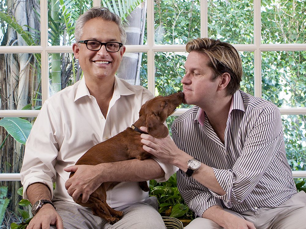 badgley mischka and dog