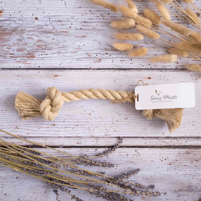 Smug Mutts Medium Double Knot Hemp Rope