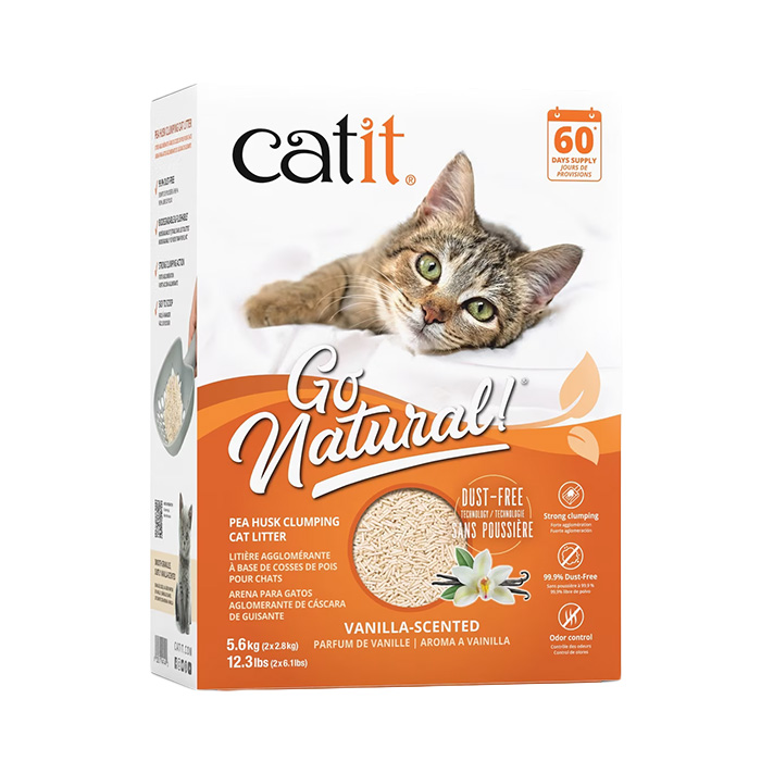 Catit Go Natural Pea Husk Clumping Cat Litter