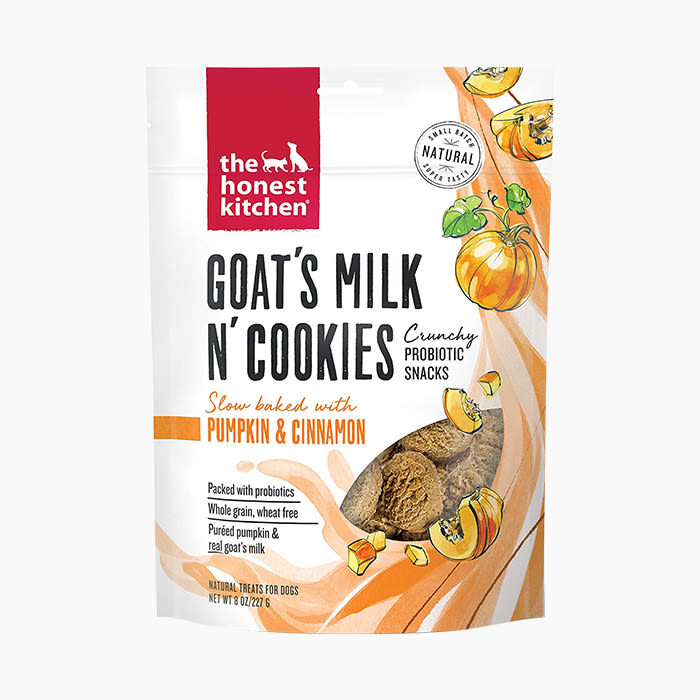 goat milk treats in a bag