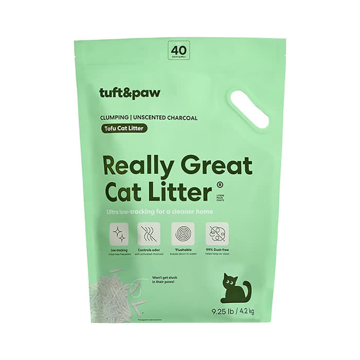 tuft + paw Really Great Cat Litter Unscented Low-Tracking