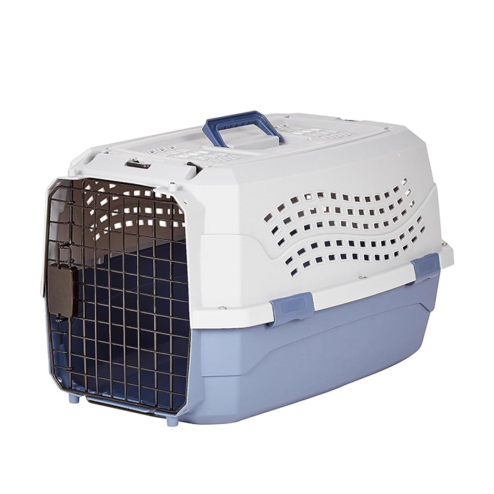 Amazon Basics 2-Door Top-Load Hard-Sided Travel Carrier
