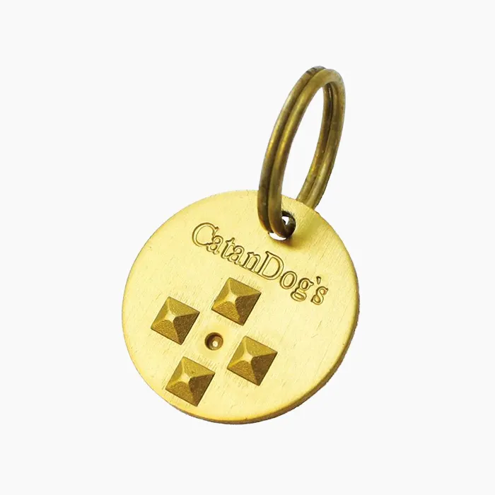 Catan Dog tag Fleas Gone
