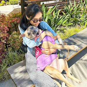 Penny was rescued after being overlooked for 6 months in the Carson shelter.