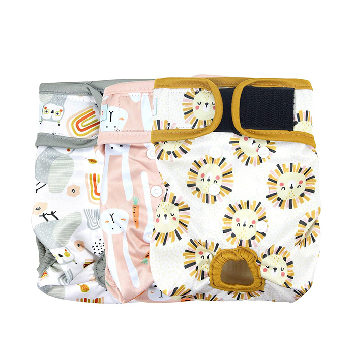 Langsprit Washable Female Dog Diapers
