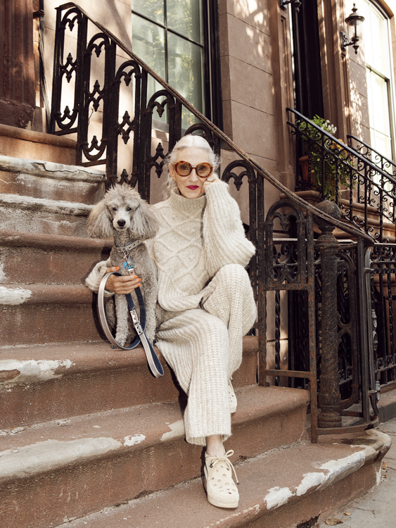 If You See Linda Rodin, Her Sidekick Pup, Winky, Is Not Far Behind