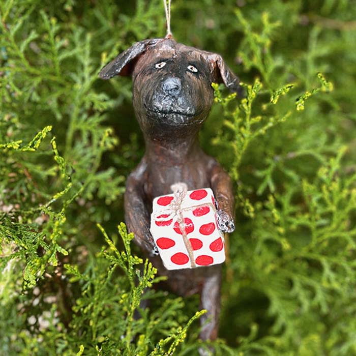 the paper mache ornament