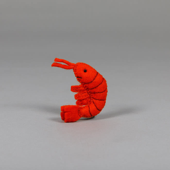 Ware of the Dog shrimp toy